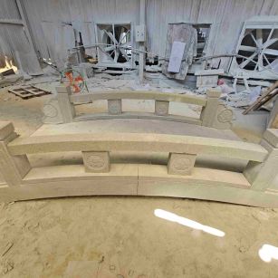 朝阳 芝麻灰花岗岩异形加工-拱桥，石桥