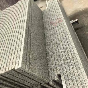 朝阳 白麻荔枝面花岗岩楼梯踏步