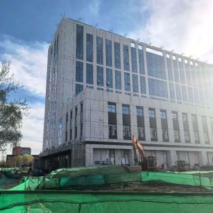 朝阳 白麻花岗岩石材外墙干挂