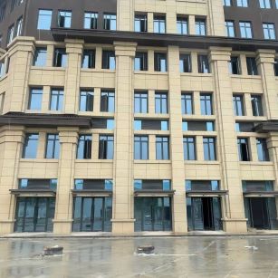 朝阳 黄金麻花岗岩荔枝面小区外墙干挂