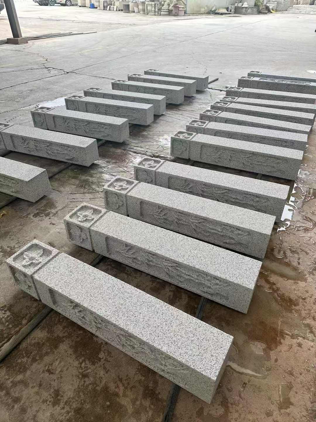 朝阳 白麻方柱雕花防水