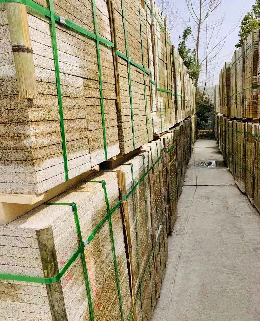 朝阳 黄金麻花岗岩荔枝面地铺石