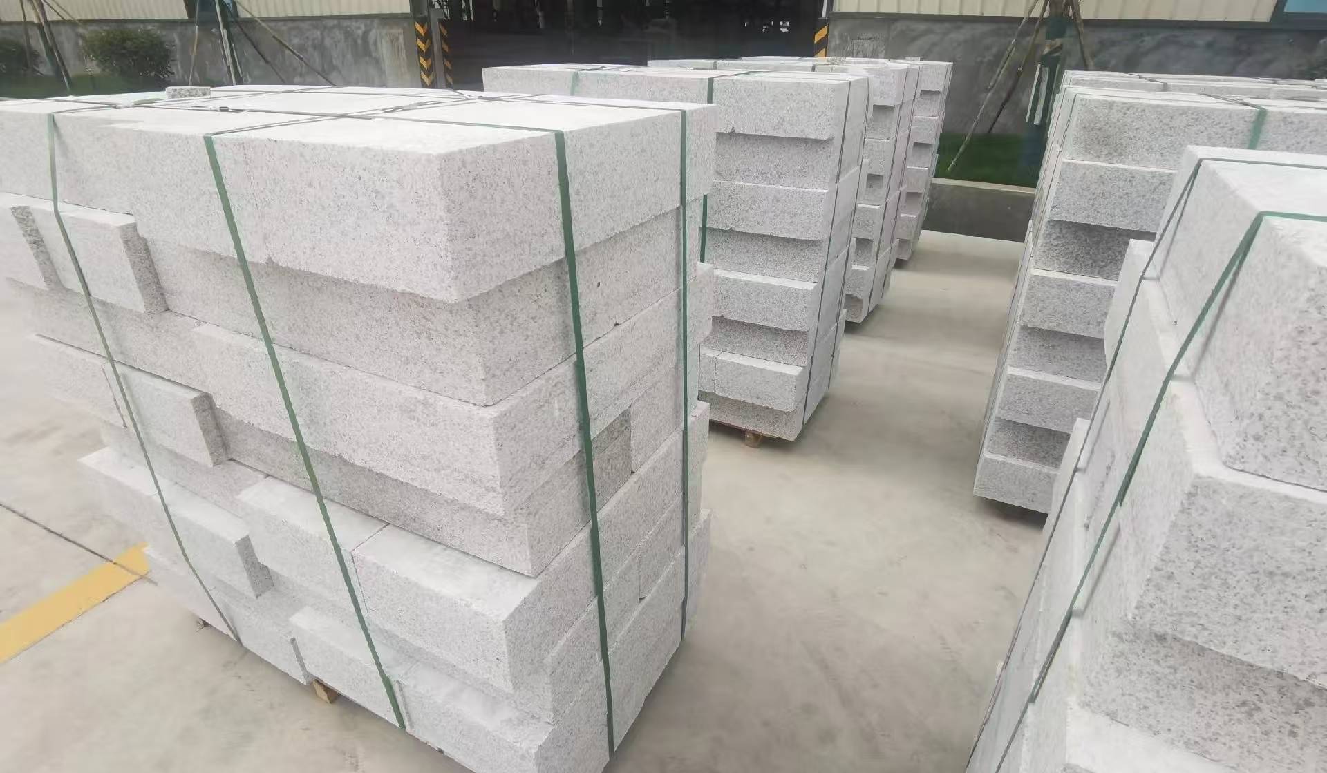 朝阳 白麻花岗岩路沿石，立缘石，平缘石，路牙石，道牙石，马路牙子等